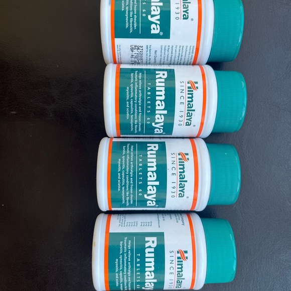 New Himalaya Rumalaya For Joint & Bones Exp Mar-June 2025 4 Bottles 60 tabs each - Picture 8 of 9